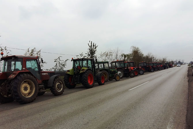 Traktorok Szenttamáson 2015. november 27.